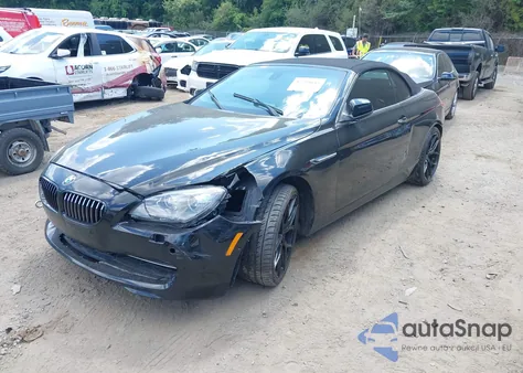 2012 BMW 650I z USA, uszkodzony, nr VIN WBALZ3C55CC397345